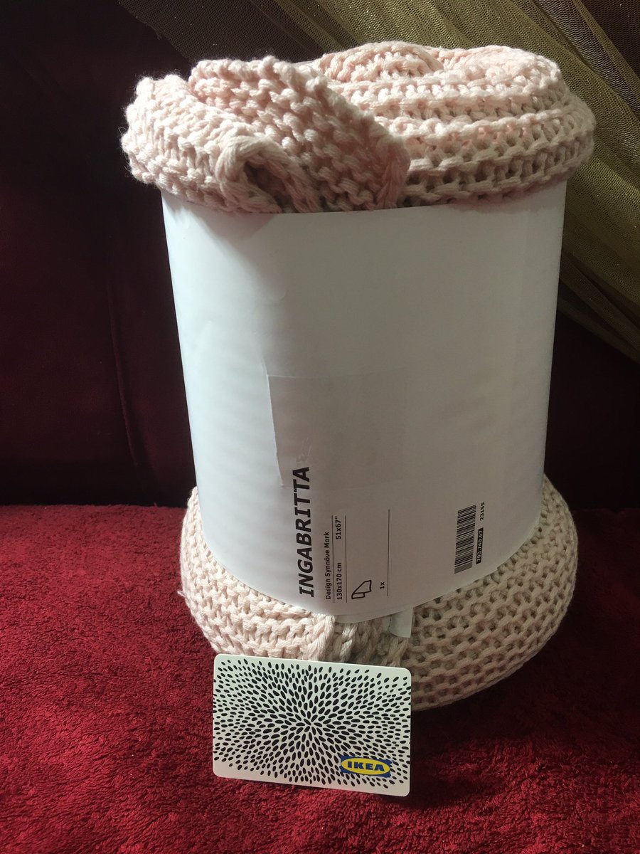 erichazann's tweet photo. Thank you @IKEAUSA and @gofooji for the awesome #saveoursleep #sweepstakes prize. Going to cuddle up with it right now. https://t.co/lI6t43Xowr