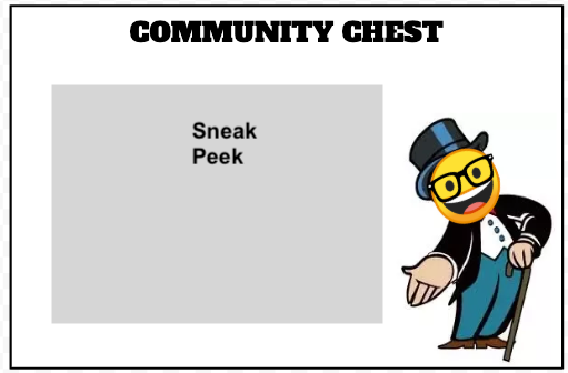 MsCarolLNelson's tweet photo. Making progress on the #techopoly PD game - the community chest card. Coming soon #usd418 🤓 https://t.co/LNFGDkKkWZ
