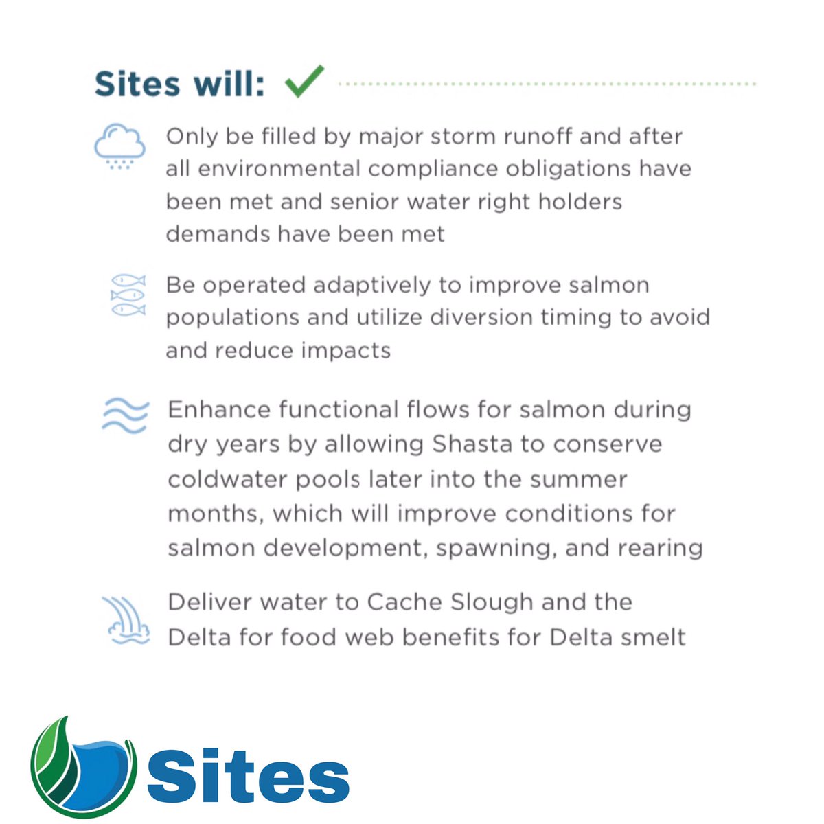 passwateragency's tweet photo. The Sites Project is a significant opportunity to help native fish. #Sites #sitesreservoir #sitesproject #ca #california https://t.co/4y3xa0Nabc