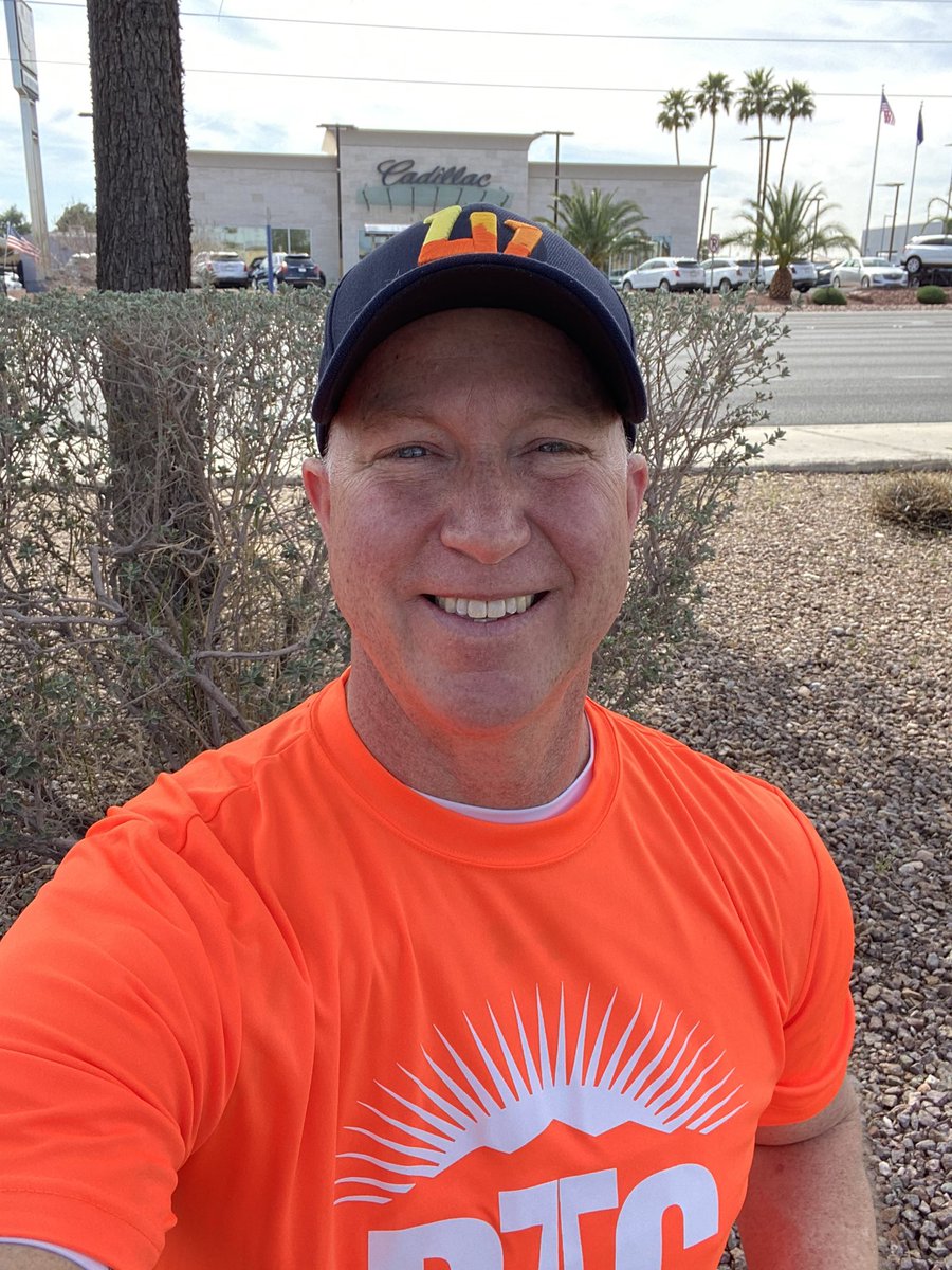 Waiting for the Las Vegas Corporate Challenge torch to represent #rtcsnv