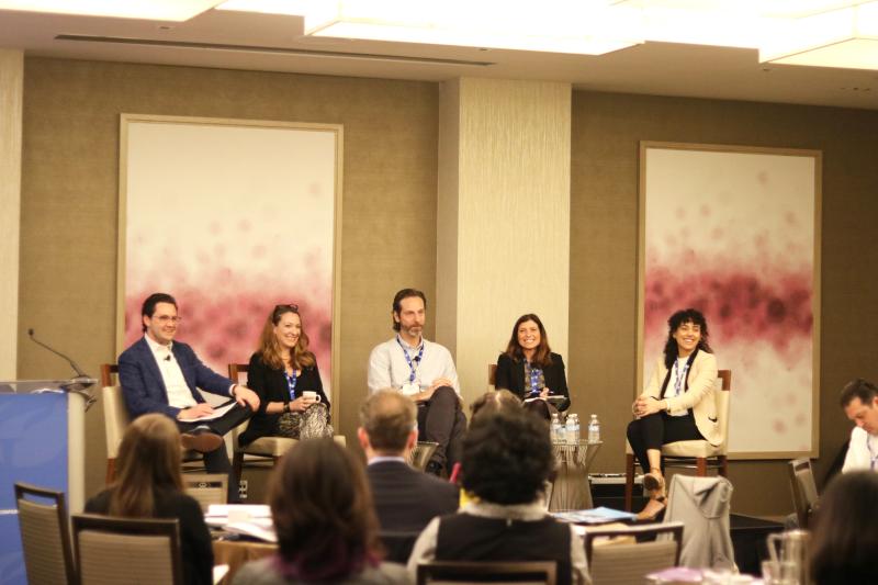 aiirconsulting's tweet photo. We had such a great panel with representatives from @NBCUniversal, @sebbank, #grainmanagement, and @Pinterest at this week's @Conferenceboard Executive Coaching Conference!
#tcbexeccoaching #teams #teameffectiveness #teaming #neuroscienceofteams https://t.co/KFXyw6svM9