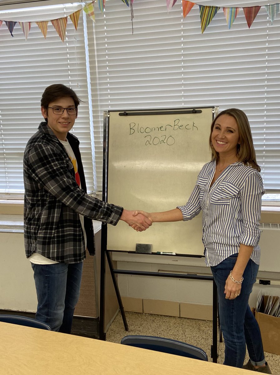 bloomer_jaden's tweet photo. Education in America is at a low point. Teachers don’t make nearly as much as they should and students in poor communities are suffering. As a great teacher in our community, @abbystanger knows what this educational system needs! #BloomerBeck2020 https://t.co/vzyimHrRvi