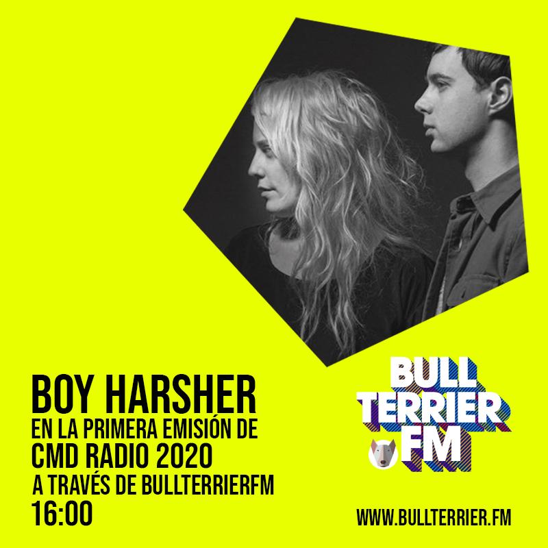 oficinapublica_'s tweet image. Hoy 4PM @BoyHarsher en la primera emisión de #CommandRadio a través de @BullterrierFM 💥🖤💥