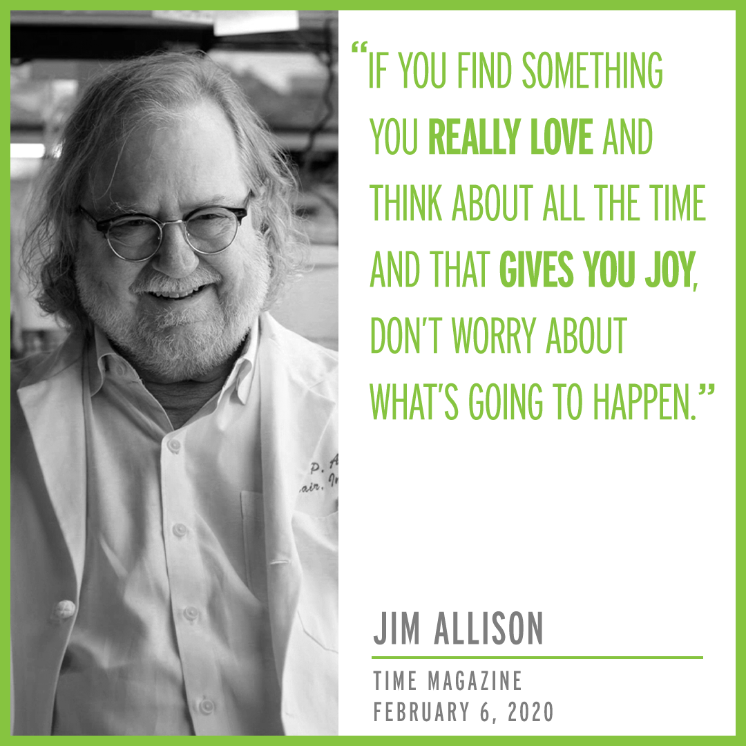 CancerCureDoc's tweet photo. What gives you joy in life? #JimAllisonBreakthrough #BreakthroughDoc #endcancer https://t.co/LlvVnR7CKn