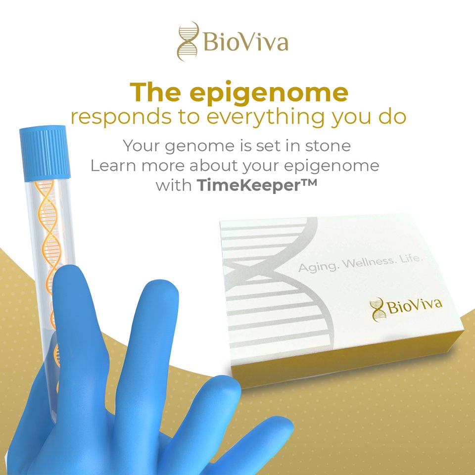 ParrishLiz's tweet photo. Forget genetic tests, here's BioViva TimeKeeper™ - the most advanced epigenetic clock on the market.

Our latest newsletter goes into the many problems with genetic tests and the benefits of getting your clock checked.

https://t.co/CO0pNxp4jo 

#genetictesting #epigenetics https://t.co/PP2g6stDSz