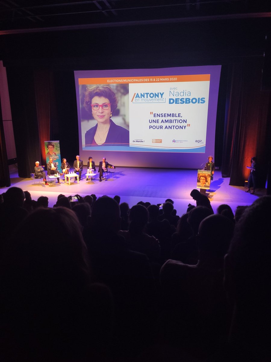 BenjLelasseux's tweet photo. Un véritable enthousiasme ce soir à Antony pour la campagne de @DesboisNadia et @AntonyMouvement avec les soutiens de @lauriannerossi et @AdrienTaquet.
Fier de la présence de @Delphine_Li_92 , @BertrandNicolle @elodie_doumeng, nos autres @JeunesMacron92 sur la liste. https://t.co/E0AC5AEN9S