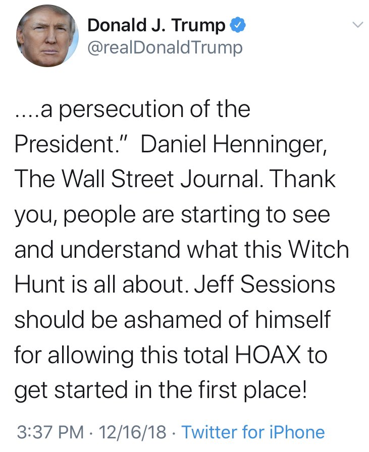 Jeff SessionsTrust him or no?Optics?Disinfo?If we were to go by what President Trump has said even recently about  @jeffsessions we would also conclude that he’s not a good guy nor is he on our side. Note: I trust Sessions 11/