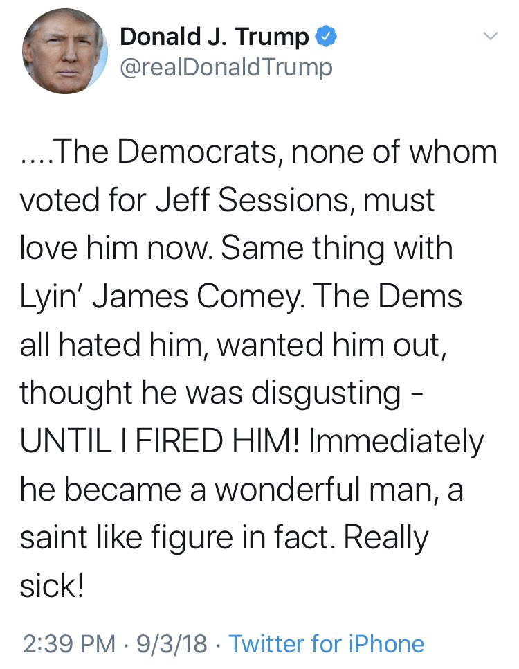 More  @realDonaldTrump tweets about  @jeffsessions 12/