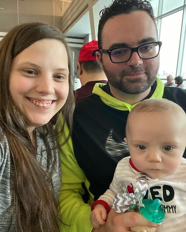 ApertureEdge's tweet photo. Benjamin first flight at 6 months old!!! About to board our plane!! Andrea and Dante we can’t wait to see you become mr and mrs❤️ tomorrow!!! https://t.co/cyWFdrhujd