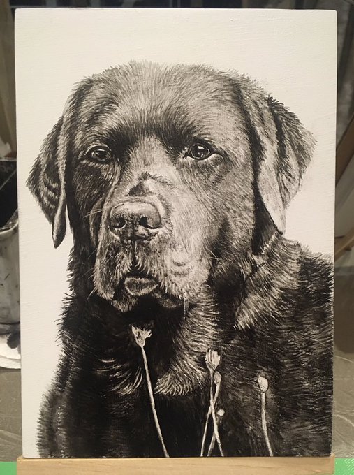 動物墨絵のtwitterイラスト検索結果