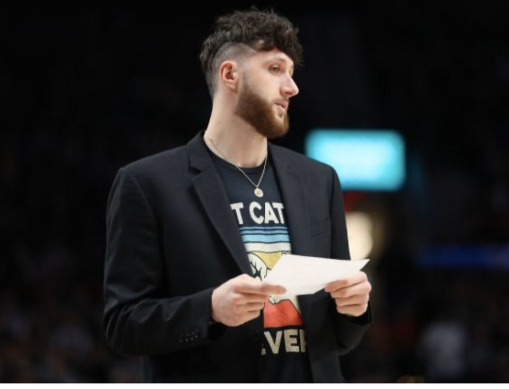 ChrisBHaynes's tweet photo. BREAKING NEWS: Nearly a year after gruesome leg injury, Portland Trail Blazers center Jusuf Nurkic tells Yahoo Sports he will make his season debut March 15 against the Houston Rockets: “It’s time.” https://t.co/ZkfIXYLI8Y https://t.co/COUjpPGG9o