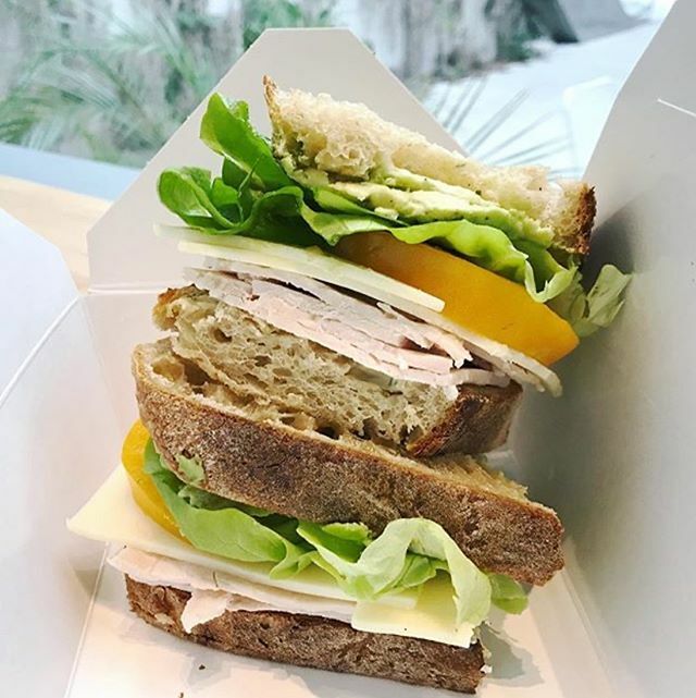 Turkey Sandwich timeeee 🥪🤪come through we are open until 7pm✨💚 #miami #mdd #miamidesigndistrict #food #ella #ellapopcoffee #miamifoodie