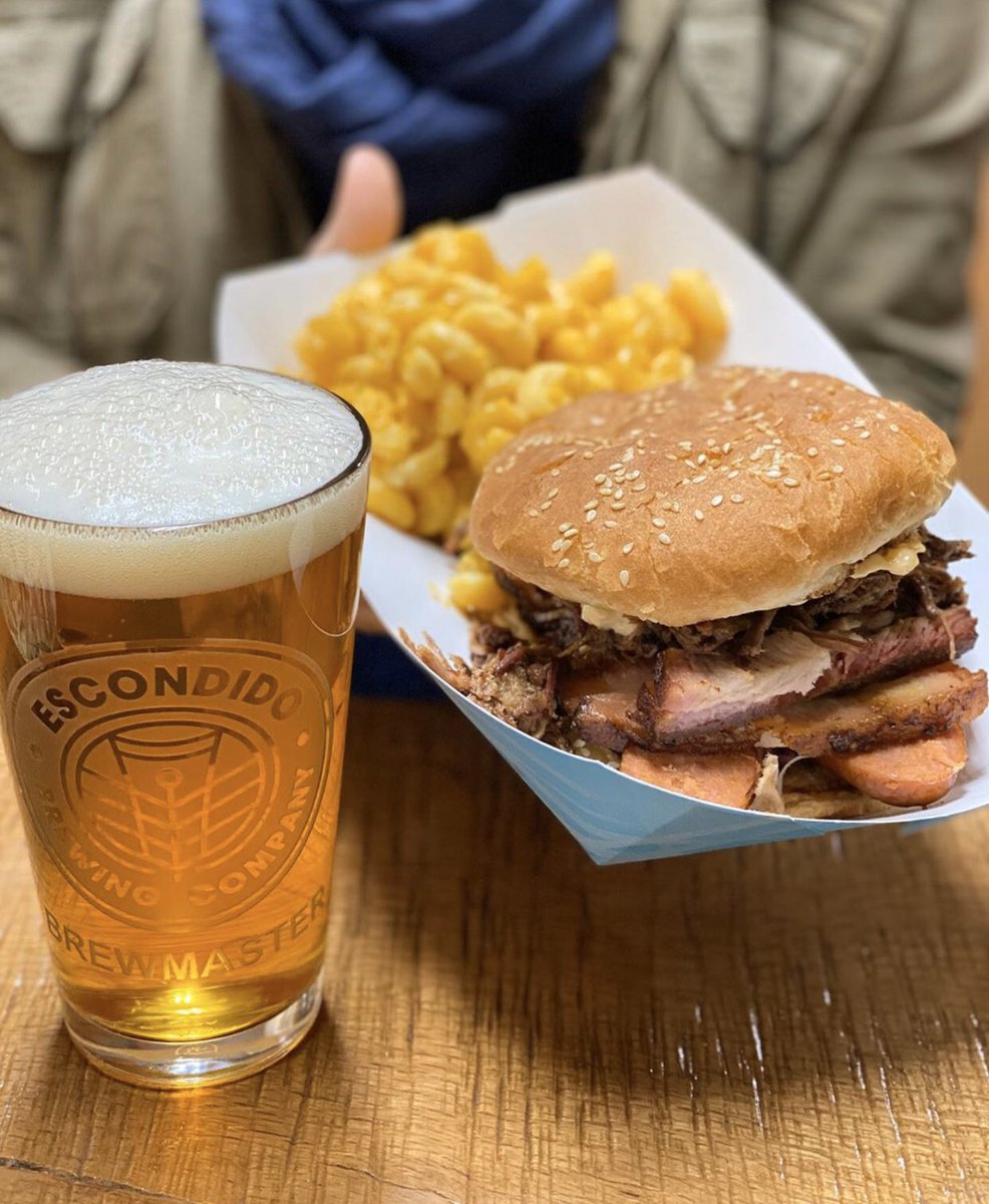 escobrewco's tweet photo. It’s the first Friday of March! What a great reason to stop by @escobrewco today 4-8 and try our new Rock Springs Red Amber Ale! And we have the delicious @CharBBQ to satisfy your BBQ cravings! #cheers #sdbeer #indiebeer #beerandbbq https://t.co/vMMfhG9fhl