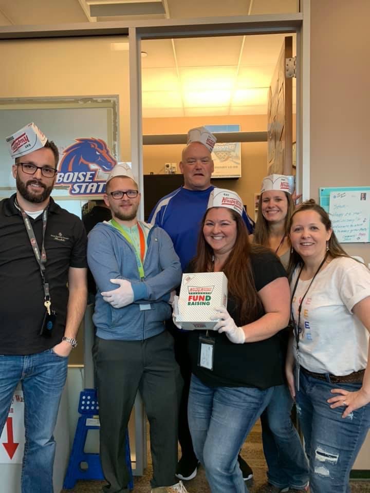 THENEWBLUEBOISE's tweet photo. Happy employee appreciation day from Boise!!! How could we not celebrate without Krispy Kreme’s!!! #attclg #lifeatatt #EmployeeAppreciationDay https://t.co/va6Q41EcDP