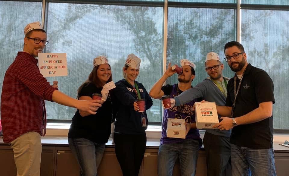 THENEWBLUEBOISE's tweet photo. Happy employee appreciation day from Boise!!! How could we not celebrate without Krispy Kreme’s!!! #attclg #lifeatatt #EmployeeAppreciationDay https://t.co/va6Q41EcDP