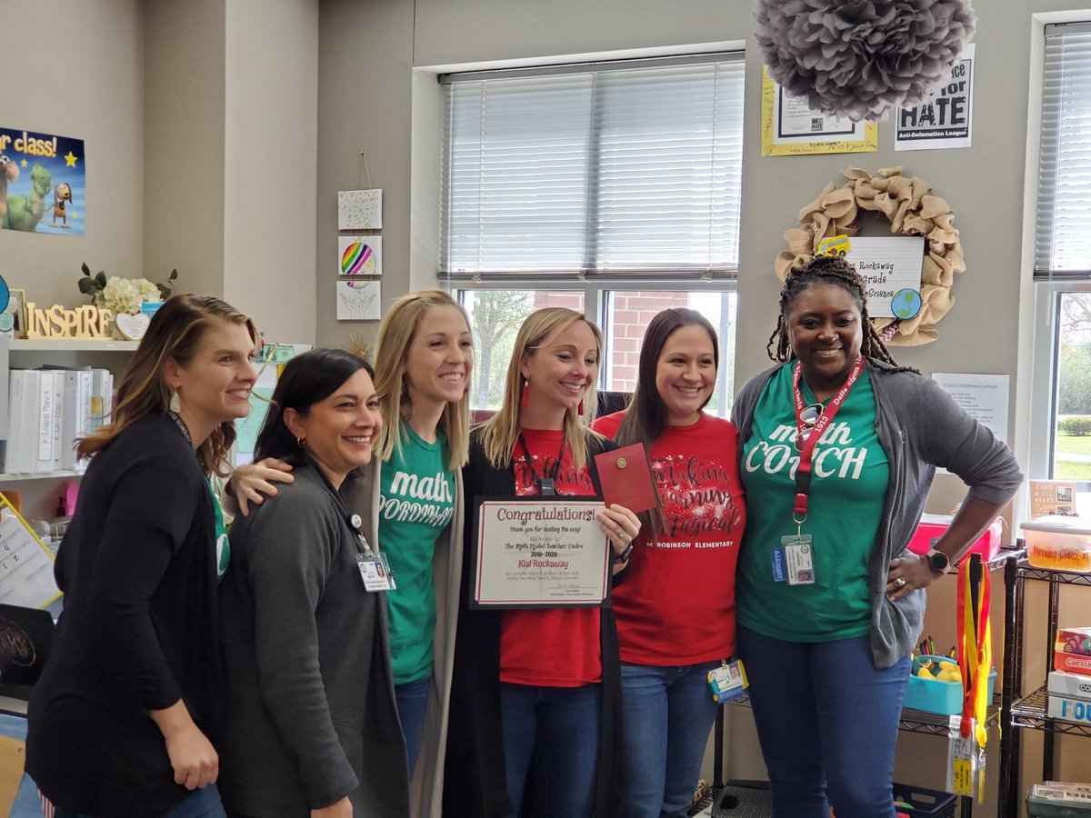 AngelaWarner27's tweet photo. I’m so excited to celebrate @MRobinsonElem’s @kial_rockaway for being chosen as a @CyFairISD model teacher for @cfisdmath! https://t.co/cre8rdIknQ