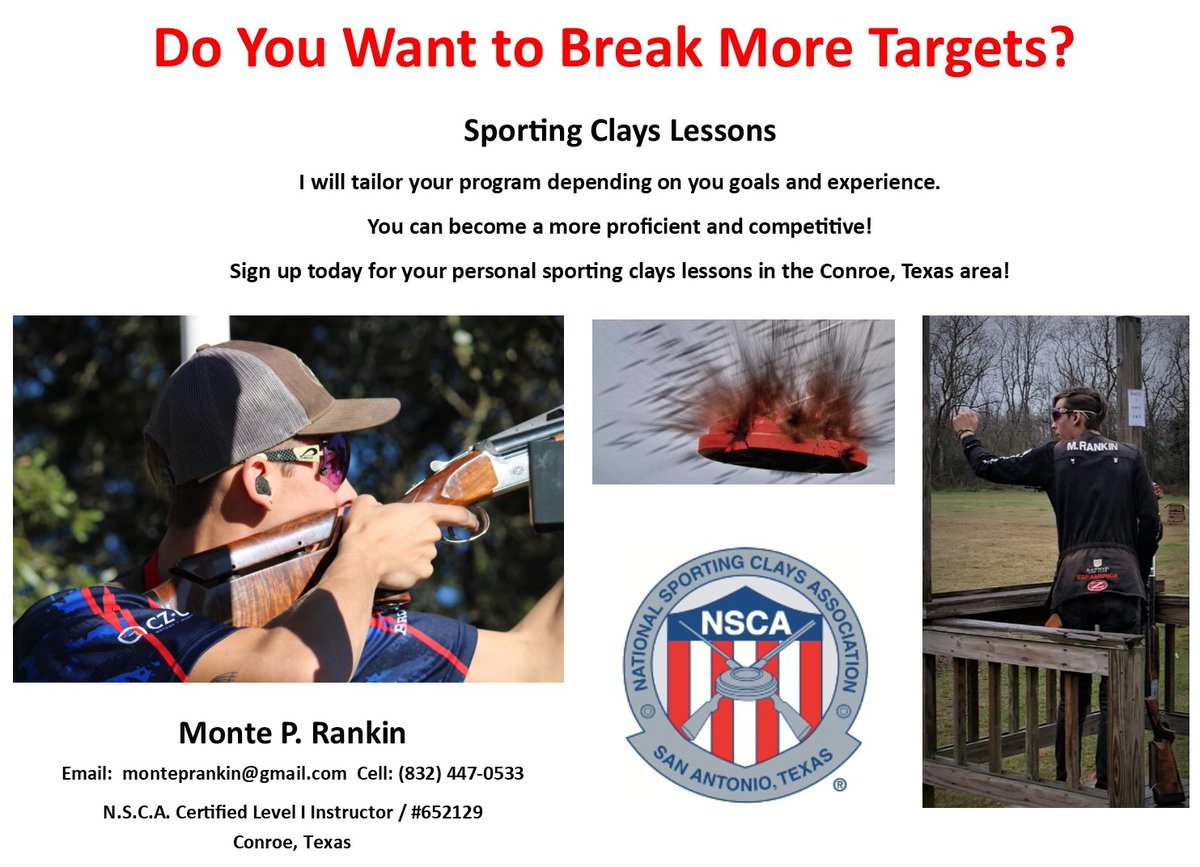 MontePRankin's tweet photo. @NSCA01 @zoli_uk @espamerica @SportingClayUSA https://t.co/ugFOorA6qy