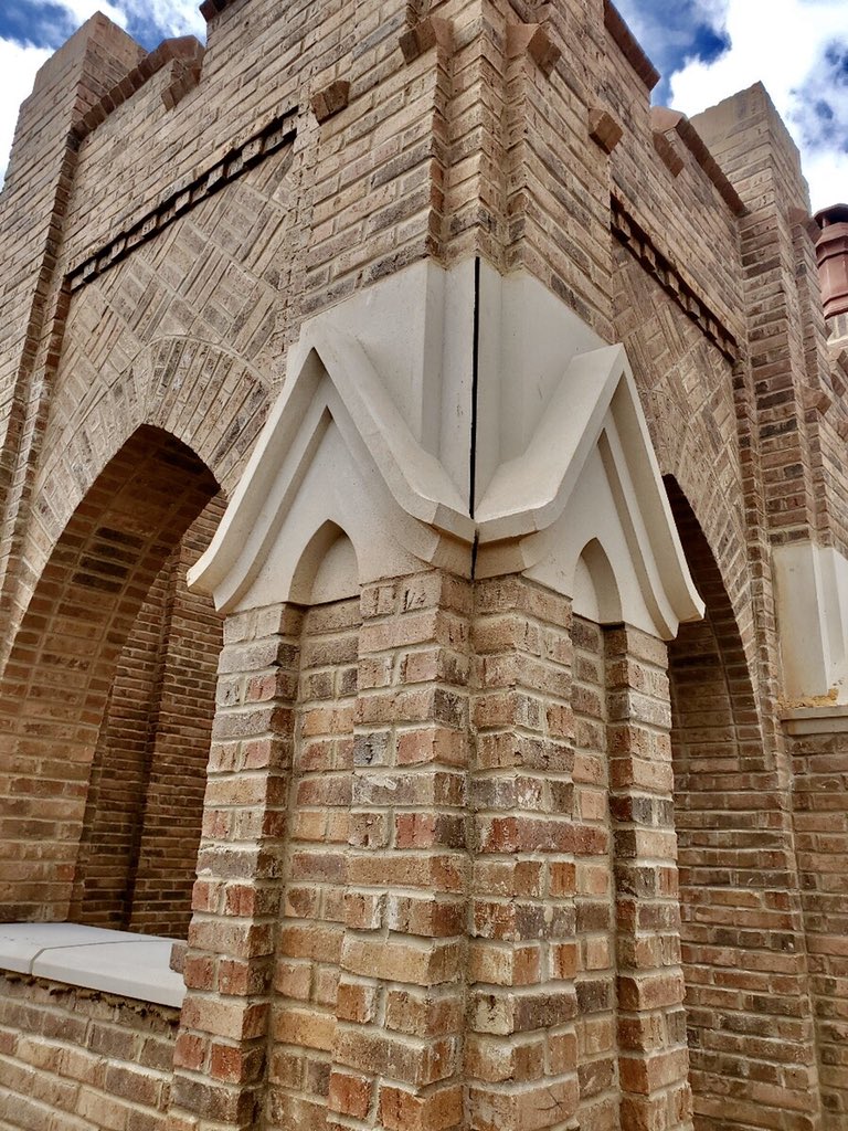 Hartsell79's tweet photo. It’s all about the details. This project is coming to an end. It’s been challenging but very rewarding. @mcaa @MasonryMagazine @Edifice_inc https://t.co/p8FOFLxhih