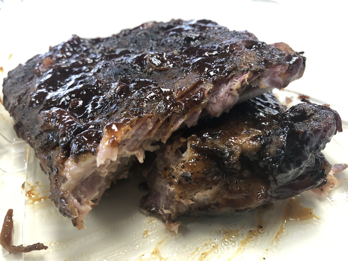 CharlieB_SC's tweet photo. #bbqtour continuing to follow @mossr stops as I go.  @BackyardBBQPit is spot on! #DurhamNC #RealWood #PitCooked #Ribs #BBQLife Mac and Cheese and hushpuppies are best I’ve ever tried! Great Eastern NC slaw! https://t.co/eDXlR4XlHe