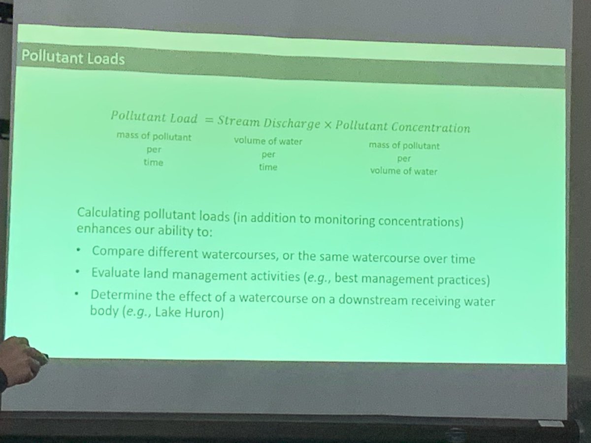 notrunningfast's tweet photo. This is why it’s a bit complicated to relate water quality to land management practices to weather events to soil health. @LandWaterNews explaining how the water samples (surface + subsurface) taken at #Huronview are interpreted https://t.co/g5q4XEnL15