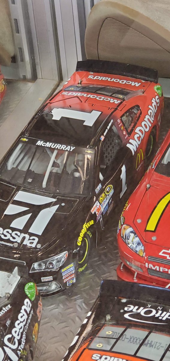 maxwell_ric's tweet photo. @GanassiChip I was wondering if this car could be put for sale? Its in your retail store and the extremely nice lady even after 2 or 3 years tells me she cant sell it since it wasnt made. Would love to add it to my McMurray collection(over 100 + cars of his) Huge fan!! https://t.co/x7VnCxsJLx