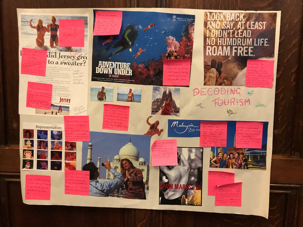 UoBrisFSSLOutr1's tweet photo. Some more of the brilliant posters produced by our year 12/13 visitors to the Decoding Gender in the Media workshop @SPAISBristol @BristolUni @CLFPost16 @StBrendansSFC @AshtonSixth @redcliffe6th @ChoirBristol https://t.co/jFGPO2z9BX