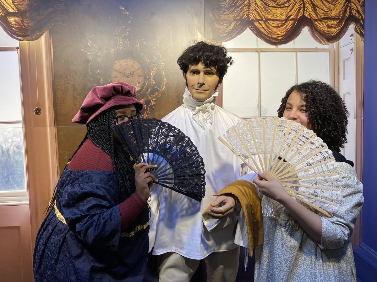 WestoverRasin's tweet photo. From seeing โEmmaโ @ODEONCinemas to visiting @JaneAustenBath our students are putting their love of Austen to good use! #WestoverMusic #WestoverGlobalPrograms ๐๐๐ https://t.co/lKYpwf9vxj