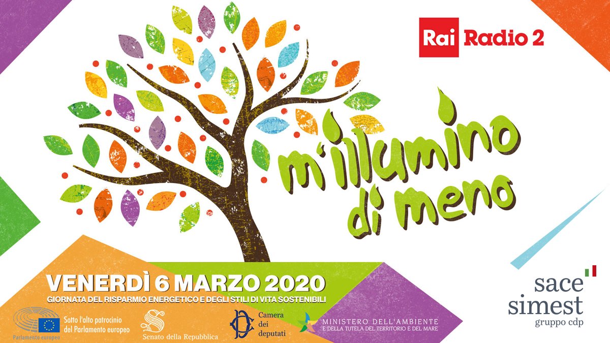 SACEgroup's tweet photo. 🌿Oggi dalle 19 alle 19.15 #SACESIMEST spegnerà le luci della sede di Roma in occasione di #milluminodimeno, la giornata del #risparmio energetico e della #sostenibilità.
👉 Scopri di più: https://t.co/Qvkj7sKMUk
#milluminodimeno2020 #green #savetheplanet #CDP2021 @RaiRadio2 https://t.co/YEFyHvFNss
