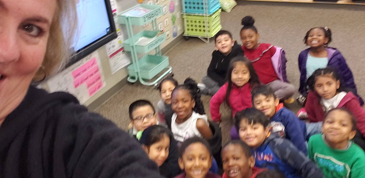 WestForestInt's tweet photo. Had a blast reading to Mrs. Allain's 1st grade class today! What a smart group of students. Don't let the dinosaur eat you! #ReadAcrossAmerica #westforest #read #carverprimary https://t.co/48B9GJb94k