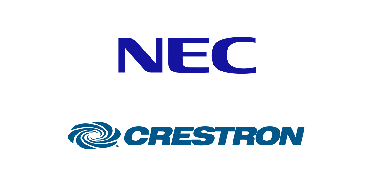 SharpBusinessUS's tweet photo. Crestron's DM NVX D80 network AV decoder transforms a display into a native DM NVX endpoint. Powered by the display, it eliminates the need for cables and power boxes. See it at the Tustin, CA, #NECShowcase on March 11. @Crestron https://t.co/vs4RqeFwYm
