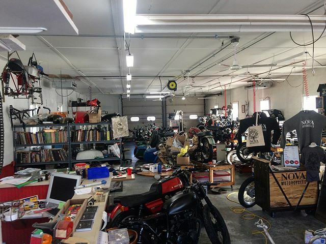 Nothing to see here... Happy Friday! May your weekend be as full as our shop currently is.

#readyforspringnow #fullshop #motorcyclerepair #vintageandspecialty 
#vintageracing #vintagemotorcycleracing #motorcycleshop #tfma #turnersfalls #greenfield #montague #northampton #am…