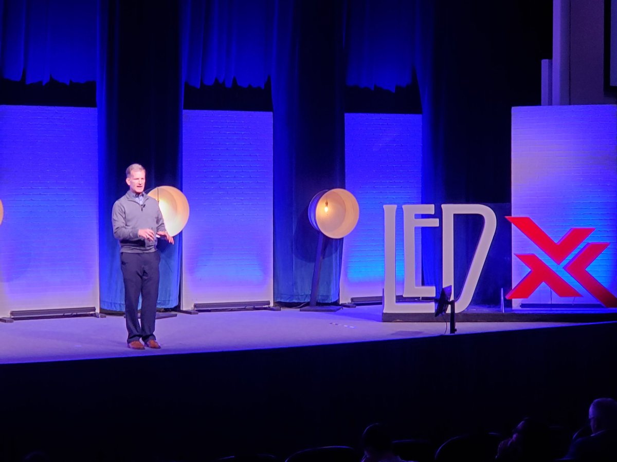 HQAirUniversity's tweet photo. #LEDx2020 speaker @csuprez sharing his wisdom: "Just okay is not okay"! https://t.co/rSz7GYstH0