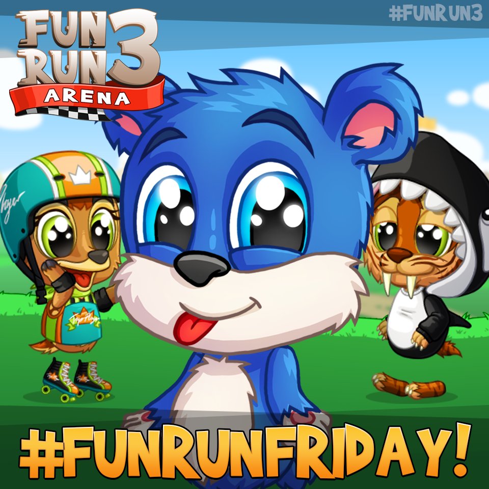 TheFunRun's tweet photo. TGIF! Share your username with #FunRun3 for a chance to win coins! 💰 #FunRunFriday #Weekend #TGIF https://t.co/hRFMJKPkyc