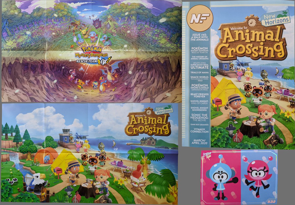 PretendCoding's tweet photo. Love Nintendo? Curious what $5 every other month can get you? Wonder no more! (double sided poster for clarification)
#NintendoForceMagazine https://t.co/bzVTuBGsZL