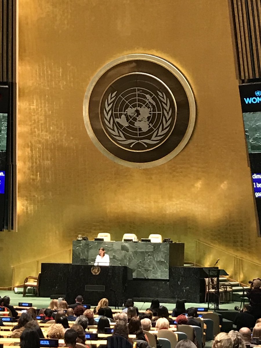chandra_royh's tweet photo. Alejandra Villasenor, 14 year old Climate Justice Activist at ‘I am Generation Equality’ at UN General Assembly: Indigenous Women at the frontlines of climate change! https://t.co/BIG76q7n8O