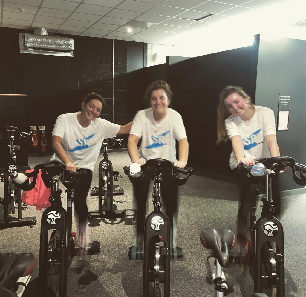 lawselk's tweet photo. I’ve hit the 100 miles mark!! @SmartWorksGM #spin4smartworks look how fast our legs are going!! We’re making lunchtime Friday spin at @puregym a thing aren’t we gals 💪🏼 @jackson_jom @ellie_mauds 🚴🏻♀️🚴🏻♀️🚴🏼♀️ https://t.co/wC1CCs1UOB
