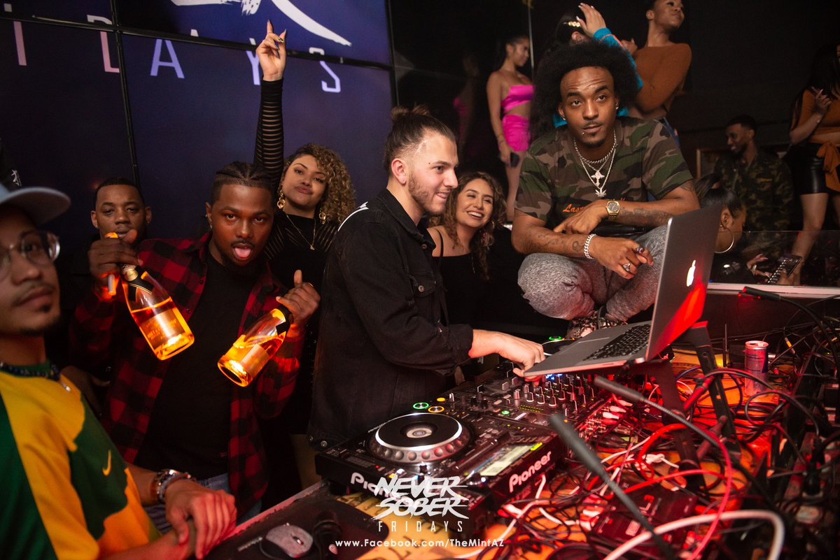 themintAZ's tweet photo. Recap Never Sober Fridays - promo @RealJtHolmes  Hosted by Yasmine Lopez - 2.29.20 host by @TheRealKhiry  with https://t.co/A6j7Fepzbx 

#scottsdalenightlife  #scottsdalenightclub #bar #scottsdalebars #scottsdalelounge #bottleservice #phoenixbars #mintaz #scottsdaleclubs #club https://t.co/0WhF4kjChc