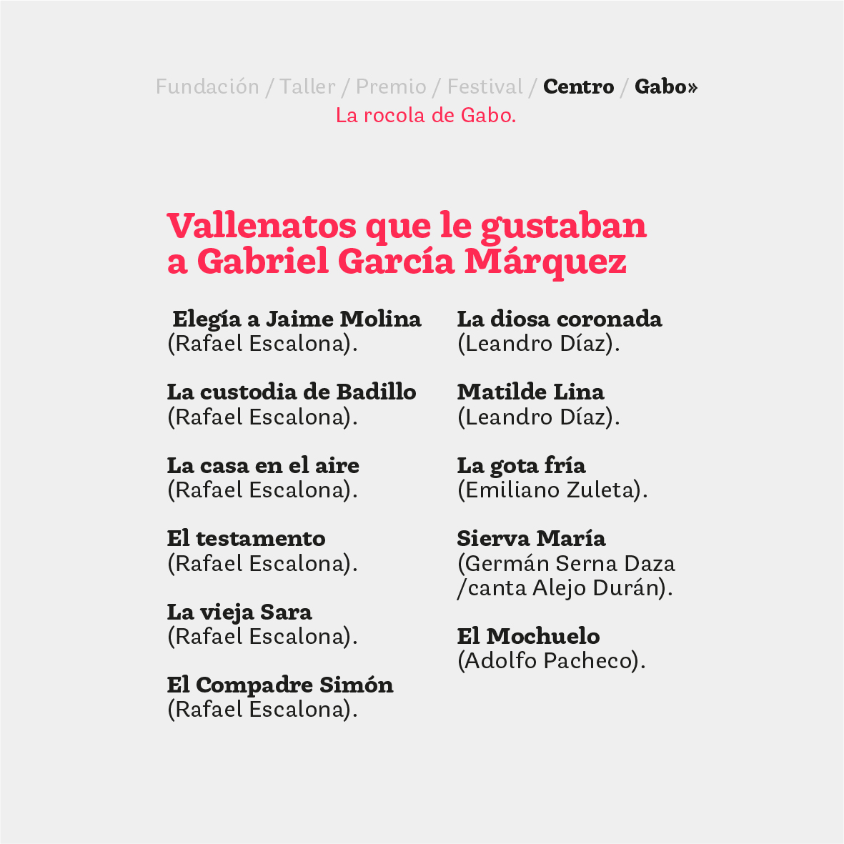 Fundación Gabo tweet media