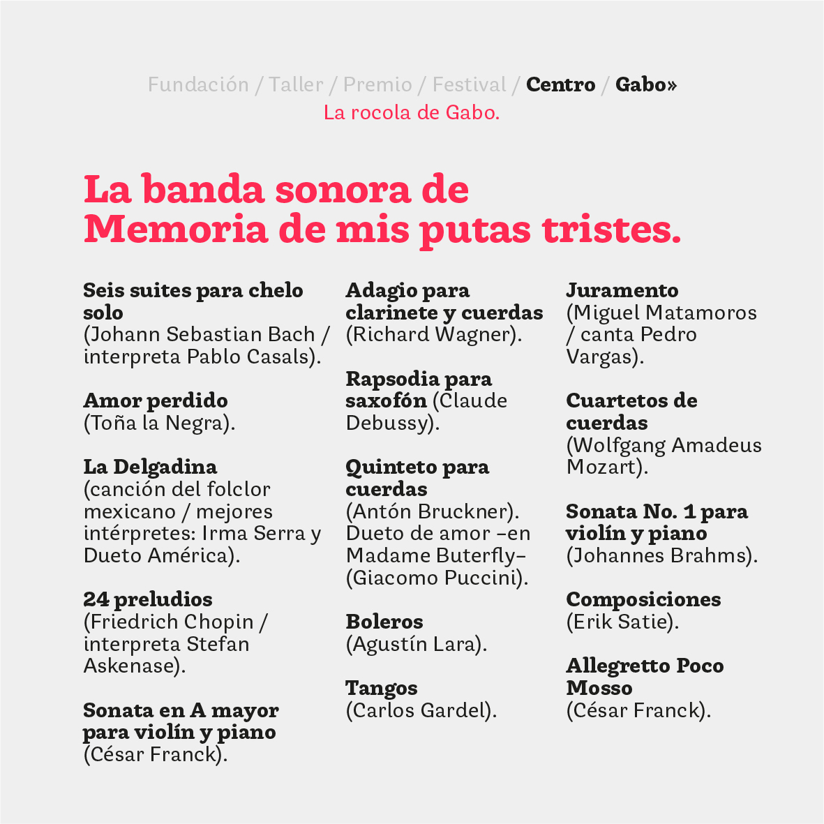 Fundación Gabo tweet media