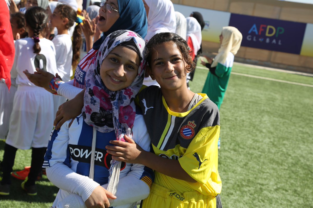 AFDP Global (@afdpglobal) on Twitter photo On #InternationalWomensDay this Sunday, the girls and women of #Zaatari refugee camp will be showing the power of women’s football!
This is a generation of true leaders, on and off the football pitch. More updates to follow!
<a href="/FundacionLaLiga/">FUNDACIÓN LALIGA</a> <a href="/UEFA_Foundation/">UEFA Foundation</a> #FearlessFootball On #InternationalWomensDay this Sunday, the girls and women of #Zaatari refugee camp will be showing the power of women’s football!
This is a generation of true leaders, on and off the football pitch. More updates to follow!
<a href="/FundacionLaLiga/">FUNDACIÓN LALIGA</a> <a href="/UEFA_Foundation/">UEFA Foundation</a> #FearlessFootball