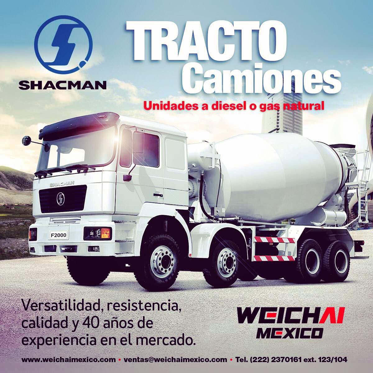 Con diseño de cabina de alta eficiencia; reducción de fricción y amplio espacio interior #shacman #shacmanmexico #tractocamiones #weichai #potencia #trabajorudo
