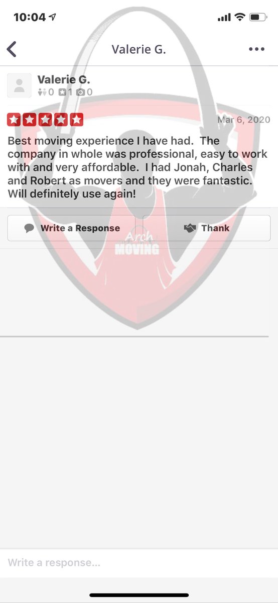 ArchMoving's tweet image. It was such a pleasure working with you Valerie! We hope you enjoy your new home 💪🙌 #saintlouis #missourimovers #archmoving #gatewaycity #customerservice #justmoveit #fivestars #yelpreviews #letsgoblues💙