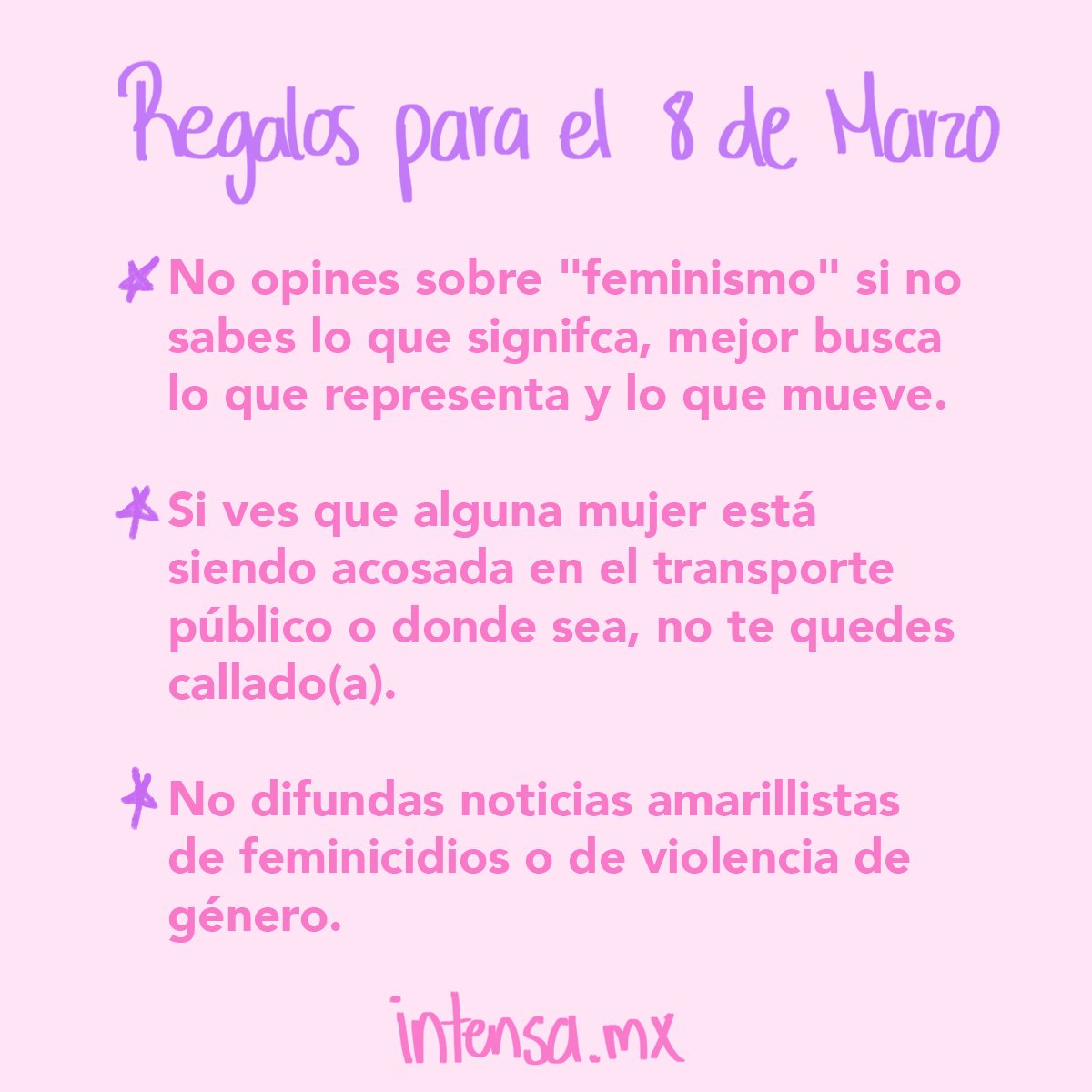 intensa_mx's tweet photo. Ideas de regalos para las mujeres este 8 de Marzo 💜#DiaInternacionalDeLaMujer https://t.co/6prRcXi7FF