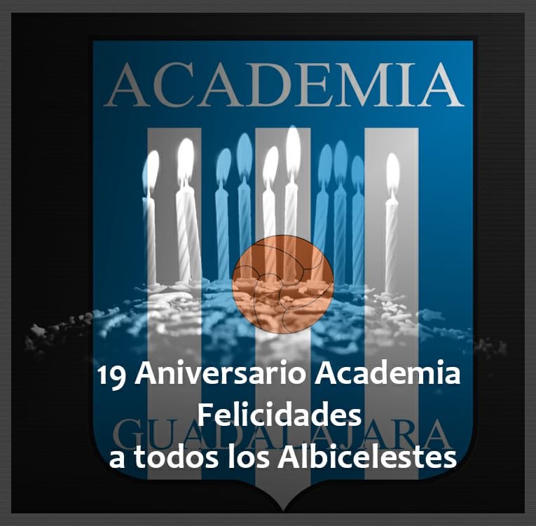 Academia_Alb's tweet photo. Estamos de aniversario!! Felicidades a toda la familia albiceleste! 19... y los que quedan... ⚽️⚽️💪🏻💪🏻 @GrupoFTOME https://t.co/NTvBHUJ0z5