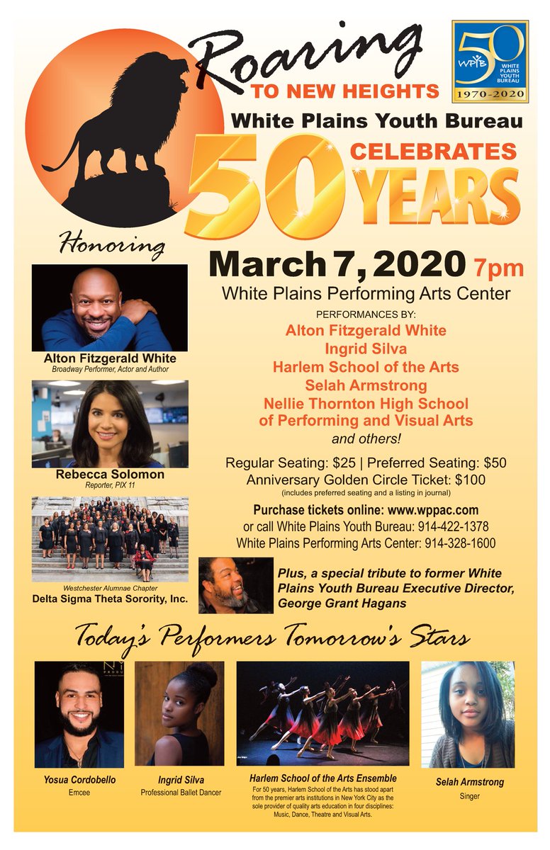 RebeccaRSolomon's tweet photo. HONORED to be recognized by an organization I am so fond of. Our #youth should come first. Let’s support the @wpyouthbureau as it continues to provide a positive path for our future #leaders. ❤️🙇🏻♀️🙇🏿♂️🙇🏼♀️🙇🏽♂️DM me if U want tix to tomorrow’s event!
#WhitePlains #WPYB #empower https://t.co/s3PVD13ZIa