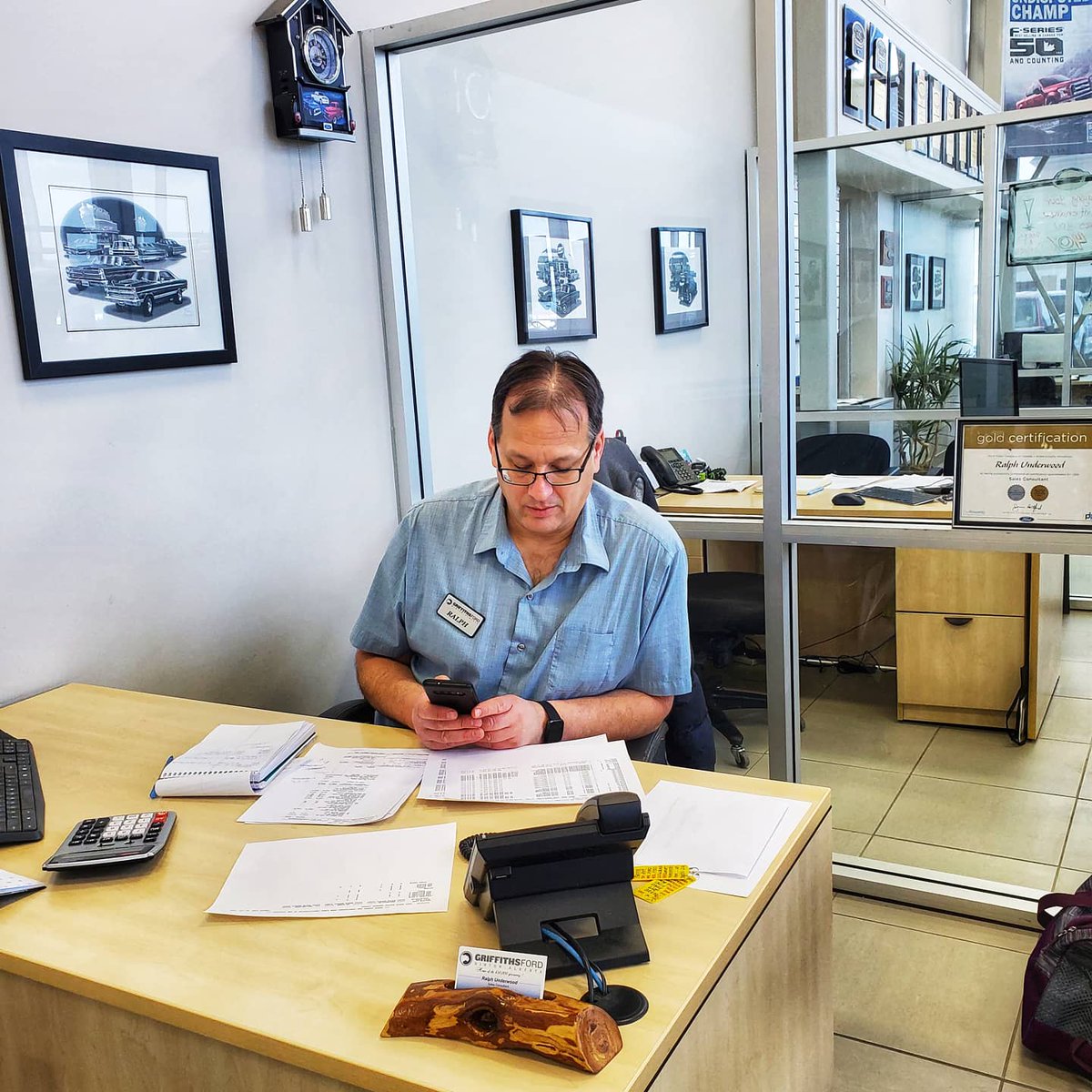 GriffithsFord's tweet photo. Always working hard for his customers!
Happy Birthday Ralph ๐ฅณ
#griffithsford #f150 #ford #fordfam #happybirthday #HintonFirst https://t.co/F3eC07Zx3w