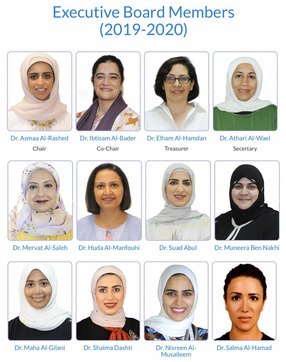 womensurgeonsk1's tweet photo. Congratulations to the New Executive Board Members 2019-2020 we wish you a successful year! 
#WomenSurgeonsofKuwait 

مبروك لأعضاء مجلس الإدارة الجديد تمنياتنا لكم بالتوفيق #جراحات_الكويت 

@WomenSurgeons @WomenSurgeonKSA @kuwaitsurgical @WomenSurgeonsUK  @WomenSurgAfr https://t.co/ogpygd9cdO