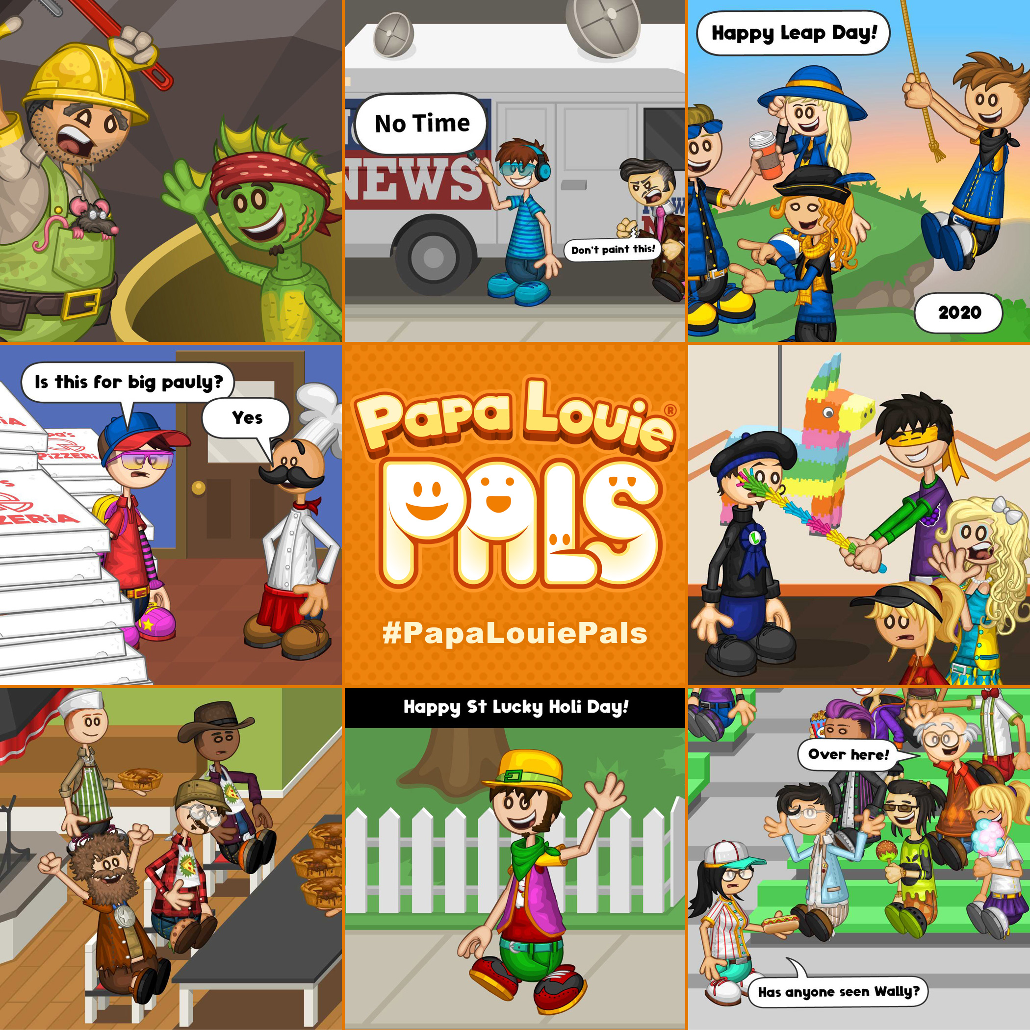 Papa Louie Pals: Scenes and a Preview! - Flipline Studios