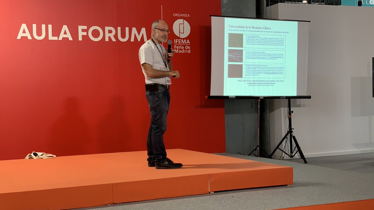 FeriaAula's tweet photo. ‘¿Qué es eso de la física cuántica?’ En #AulaForum de #AULA2020 lo explica @unicomplutense.

📍 Stand 12A09, Pabellón 12
🌐 @feriademadrid
#️⃣ #SED2020 https://t.co/WPc2wQGDwz