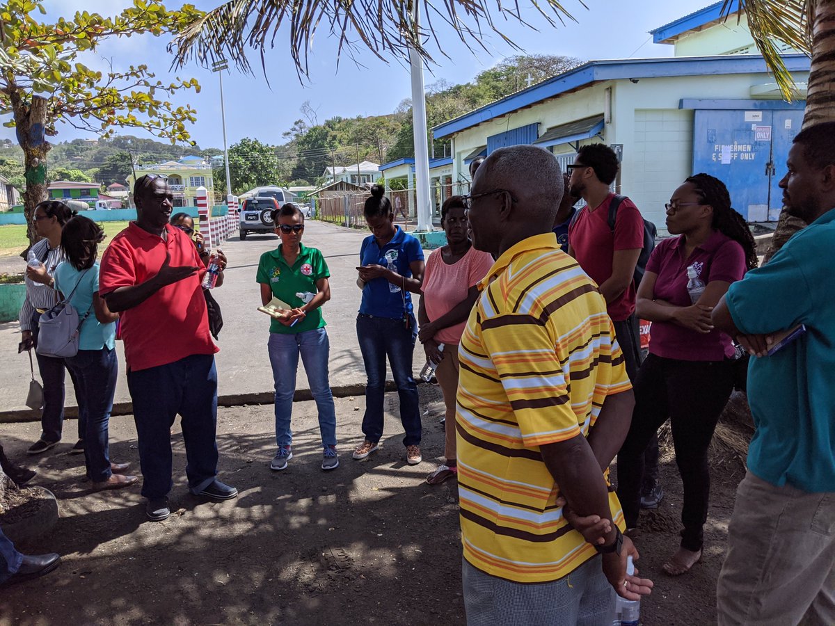 CANARICaribbean's tweet photo. #CANARICaribbean facilitated a training workshop in SVG on vulnerability & capacity assessments 4 climate change, 2 enable local participatory assessments with coastal & fishing communities 2 identify impacts, vulnerabilities & priorities 4 action https://t.co/0XFnbkBgWL #CC4FISH https://t.co/eLjFprxmKZ